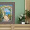 Wide Aged Vintage Silver Leaf Gothic Luxury Picture Frame 12x15 frame